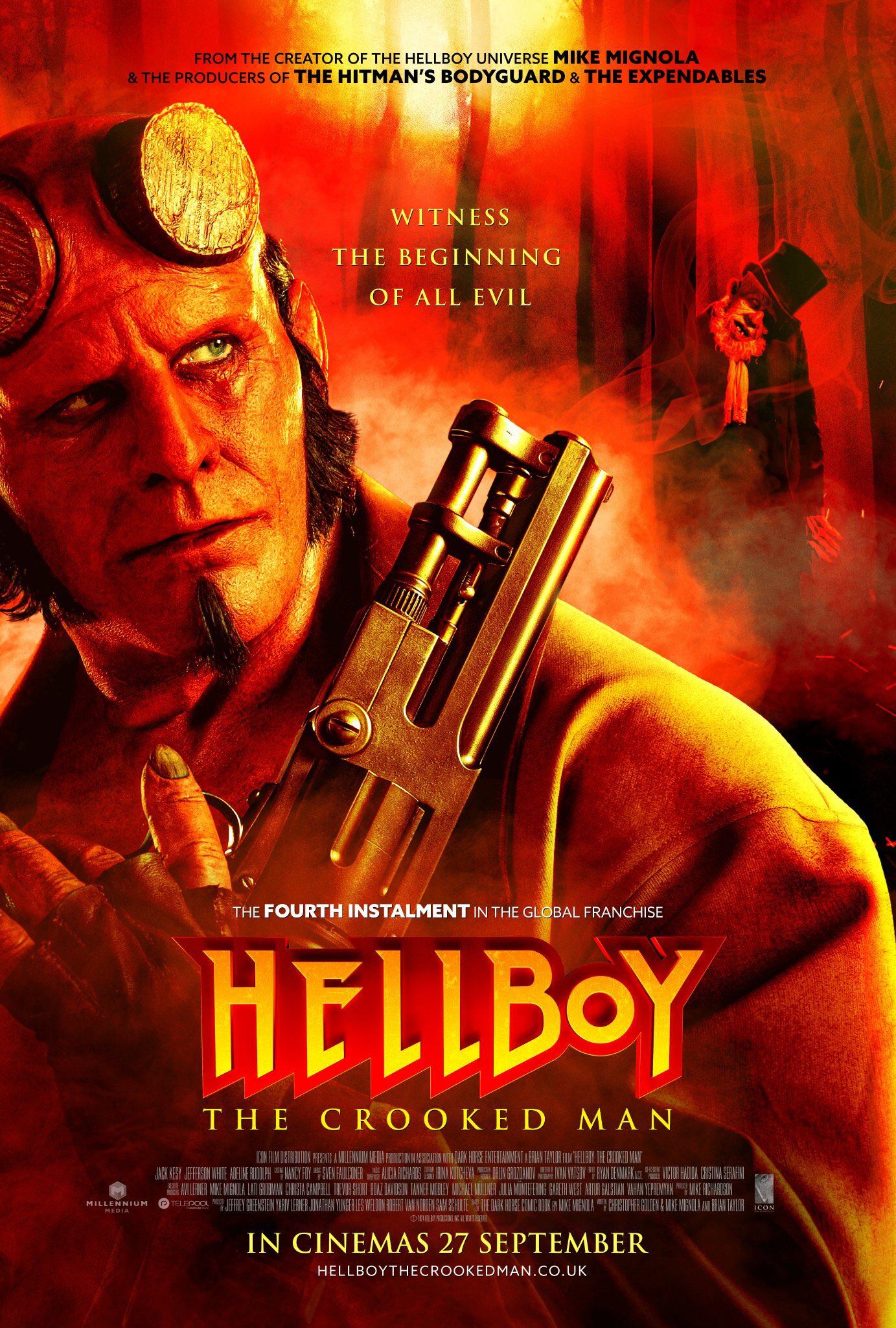 Hellboy The Crooked Man, primer póster oficial