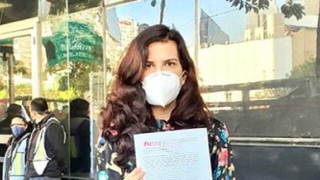 Kenia López Rabadán.