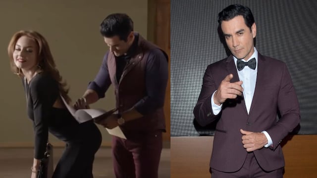 Angelique Boyer seduciendo a David Zepeda.