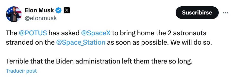 Elon Musk acepta misión de Donald Trump