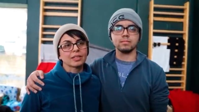 captura de video, Iliana y Joshel mexicanos rescatados de Ucrania
