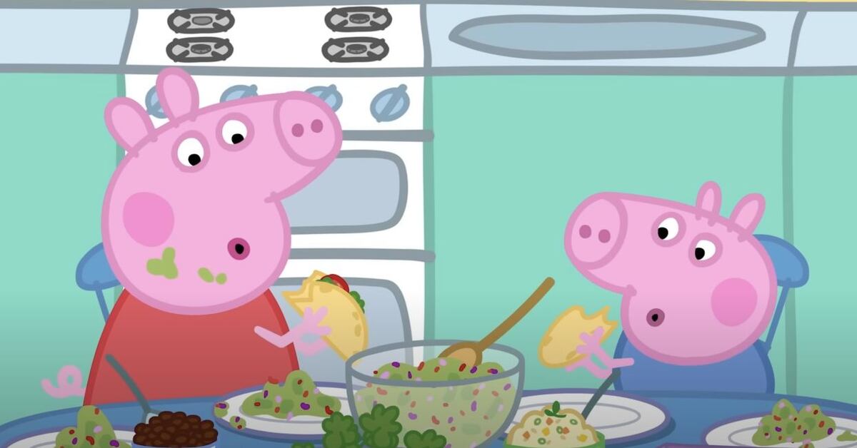 ¡Disfruta del Día Internacional de la Comida Picante con Peppa Pig! Cena tacos con guacamole en este divertido capítulo
