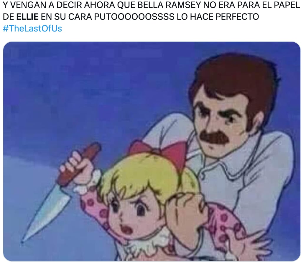 Memes lloran con Bella Ramsey el capítulo de The Last of Us