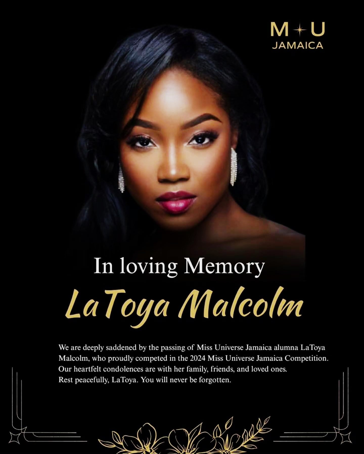 ¿De qué murió LaToya Malcolm? Miss Universo Jamaica fallece a los 35 años