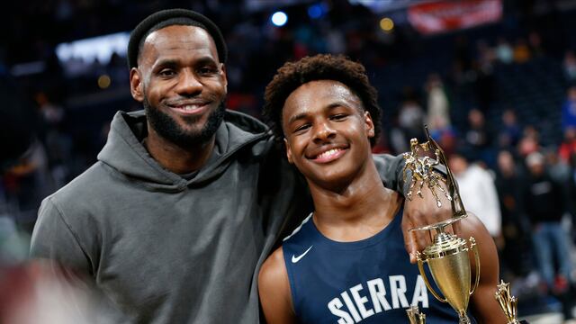 LeBron James y Bronny