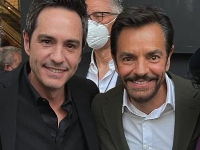 Omar Chaparro, Mauricio Ochmann y Eugenio Derbez