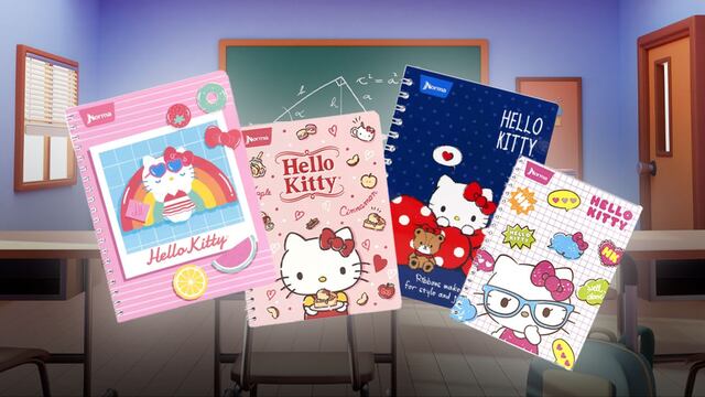 Cuadernos de Hello Kitty en Walmart para el regreso a clases 2024