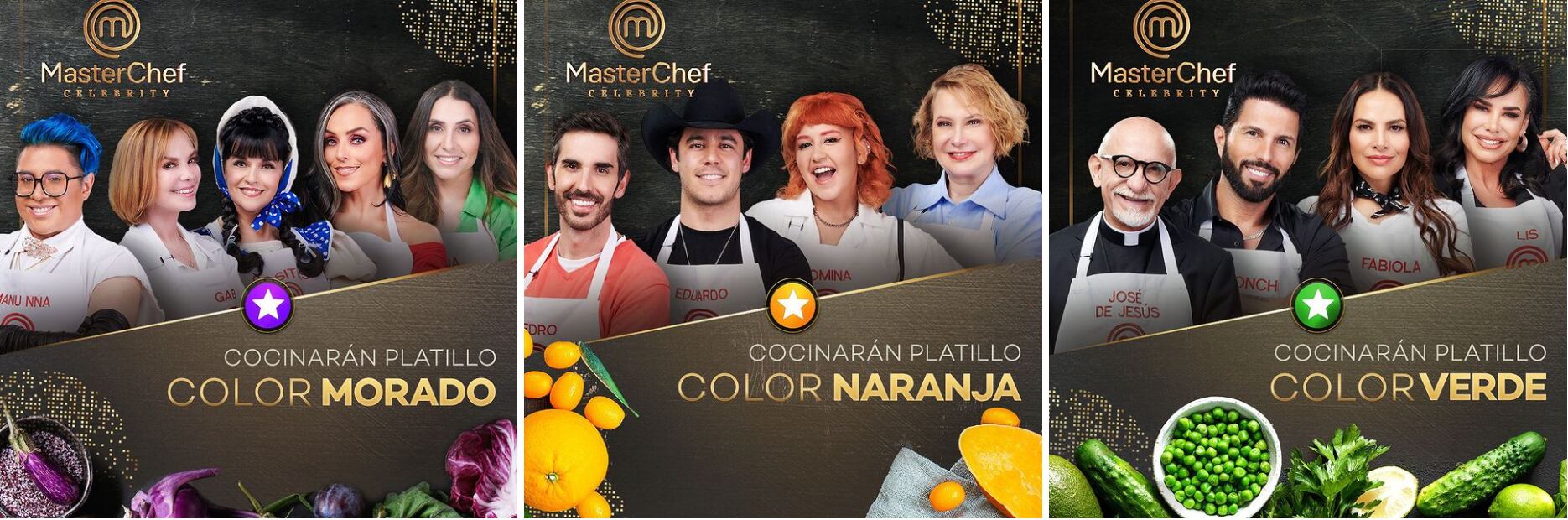 Equipos para reto de salvación, MasterChef Celebrity 2023