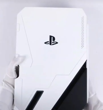 Foto de simulación de la PS6 nueva consola de PlayStation