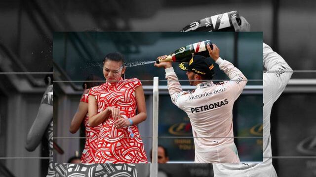 Lewis Hamilton moja a modelo sin su consentimiento; lo acusan de sexista