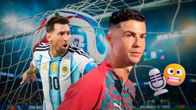 Cristiano Ronaldo se enoja con un reportero tras una pregunta sobre Messi