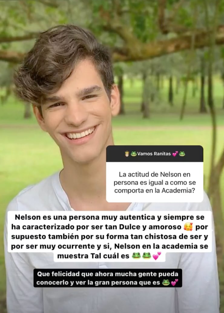 Publicación sobre Nelson
