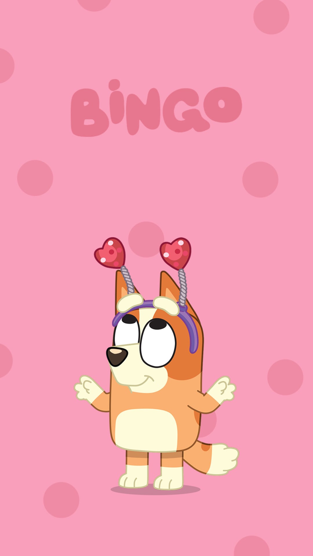 Fondo de pantalla de Bingo, hermana de Bluey