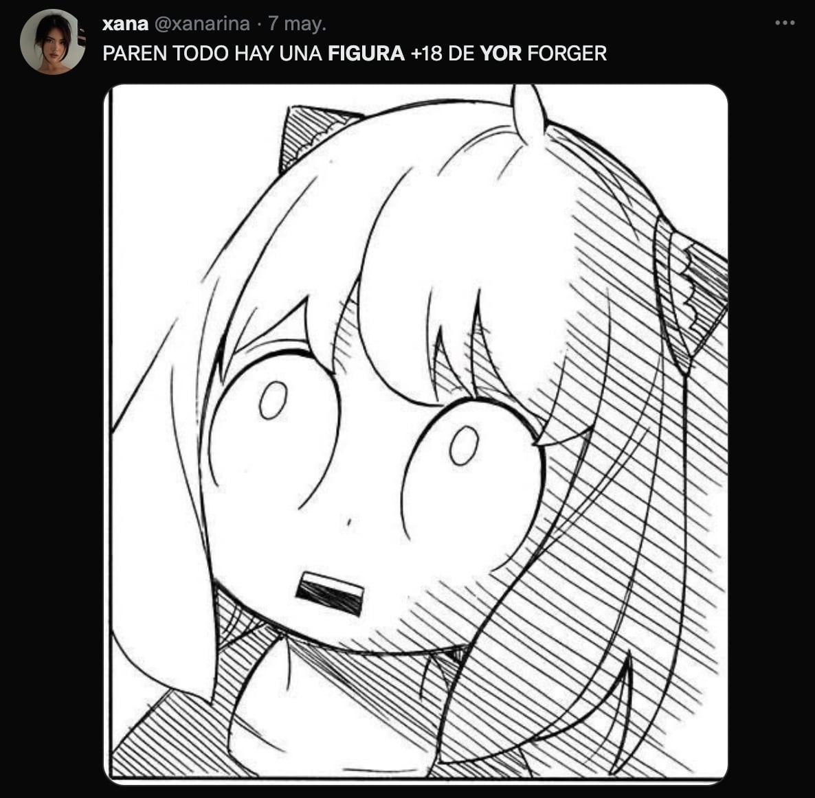 Meme figura de Yor de Spy x Family