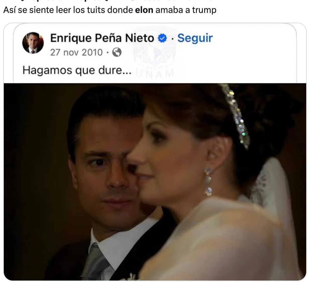 Memes de la pelea entre Elon Musk y Donald Trump