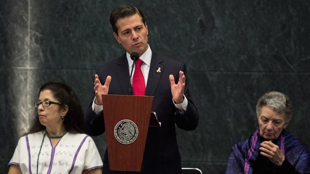 Enrique Peña Nieto. Reclamos.