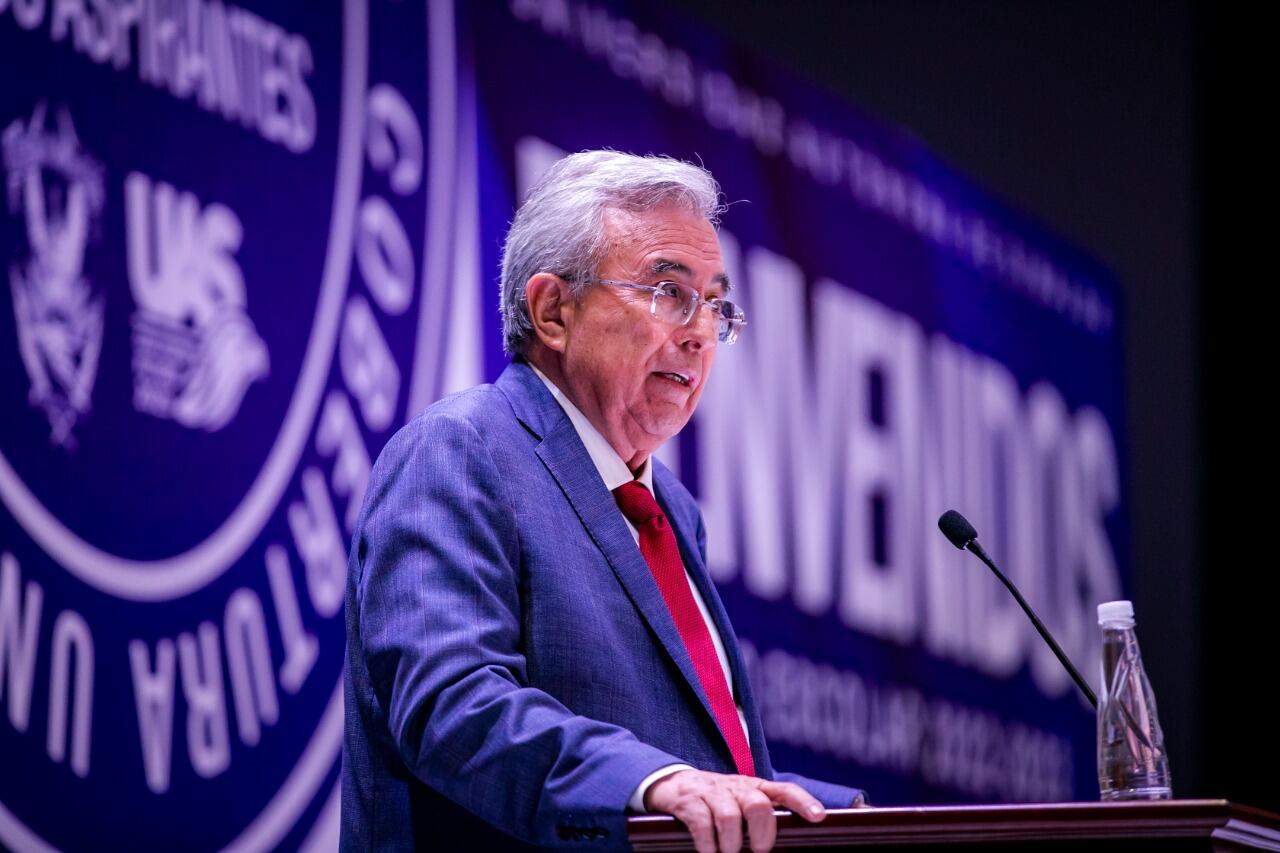 Rubén Rocha afirmó que el estado se quiere una UAS con estabilidad financiera y un uso racional y transparente de los recursos