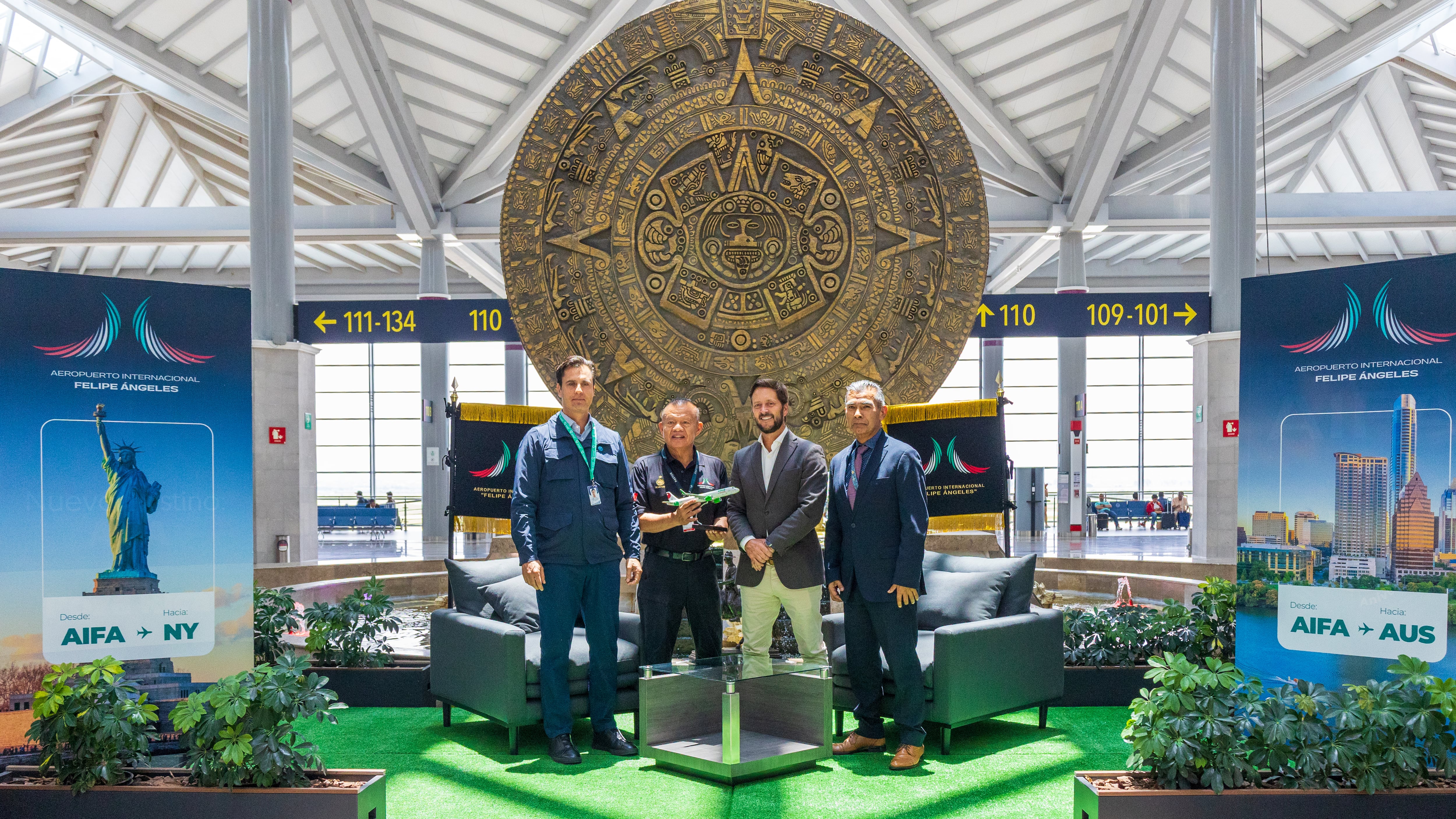 Más rutas internacionales en el AIFA de la mano de Viva