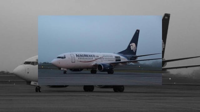 Sensores del avión de Aeroméxico se encendieron "por gases de mangos"