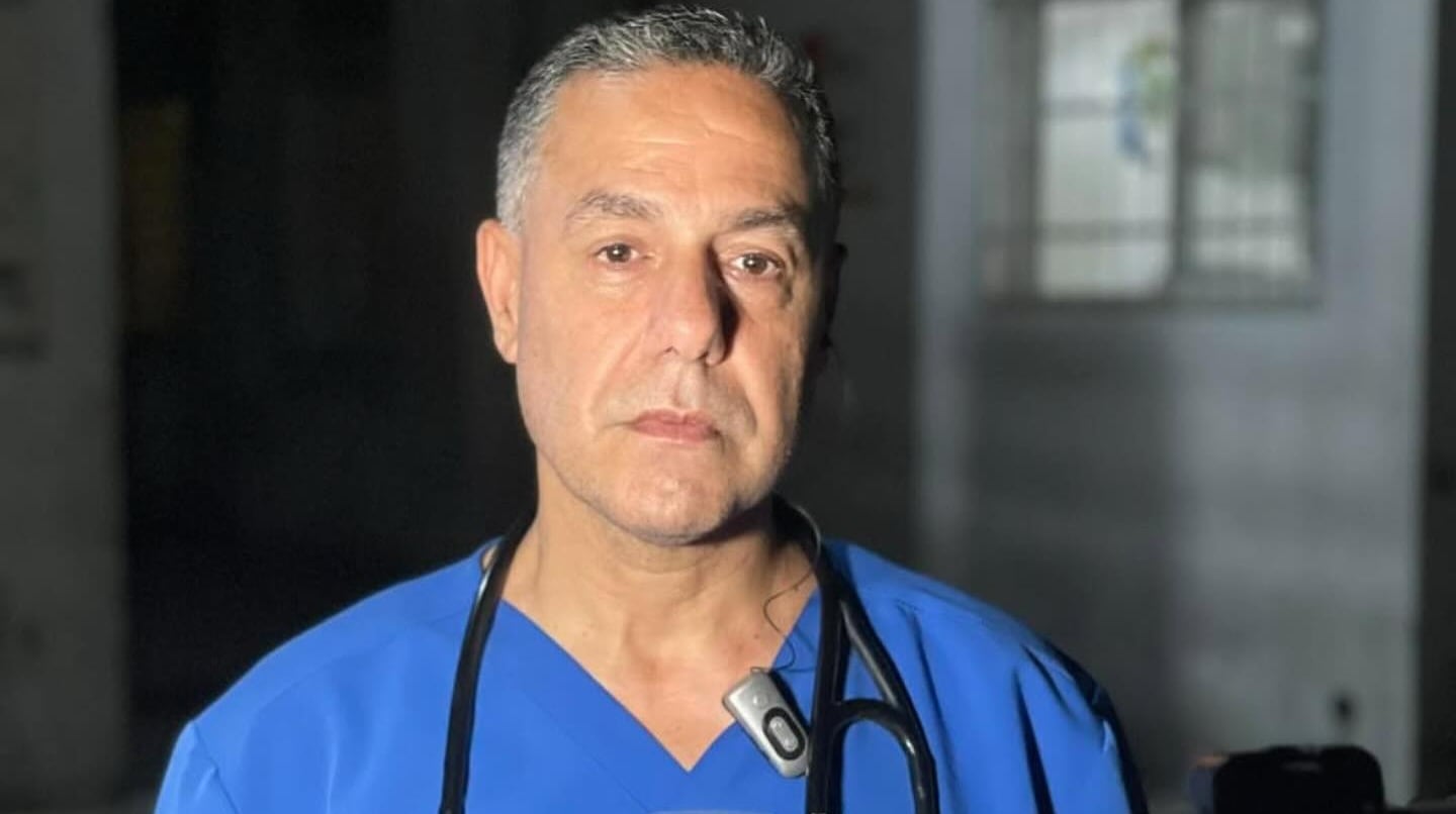 Doctor Hussam Abu Safiya, director de hospital en Gaza