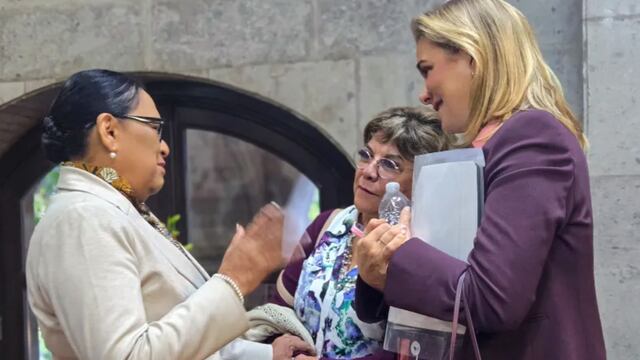 La gobernadora de Chihuahua se reunió con la presidenta Claudia Sheinbaum para hablar en materia de seguridad