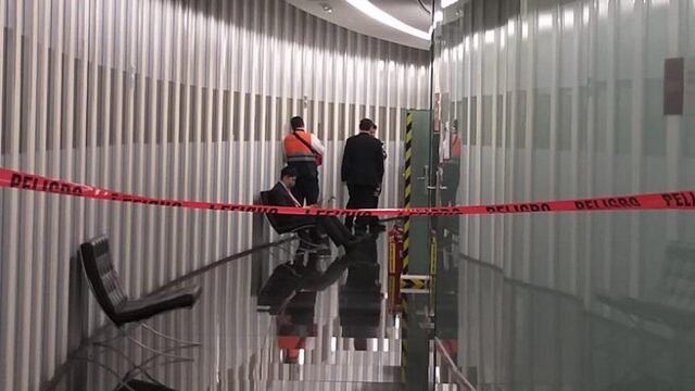 Oficina de Citlalli Hernández. Atentado.