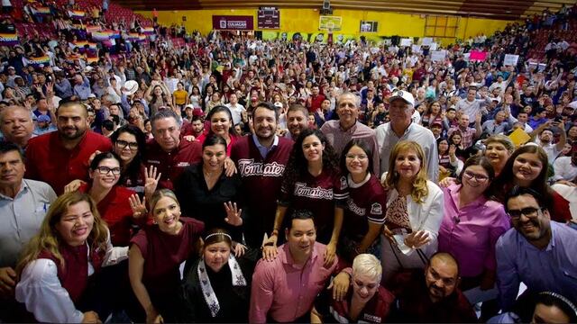 Dirigencia de Morena en Sinaloa. Foto: Vanessa Félix.