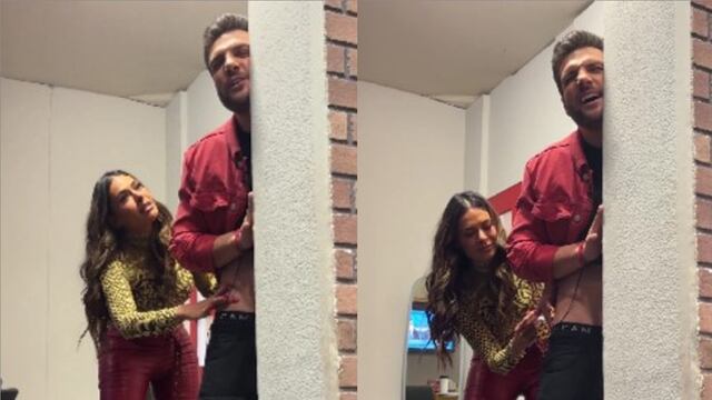 Galilea Montijo y Nicola Porcella