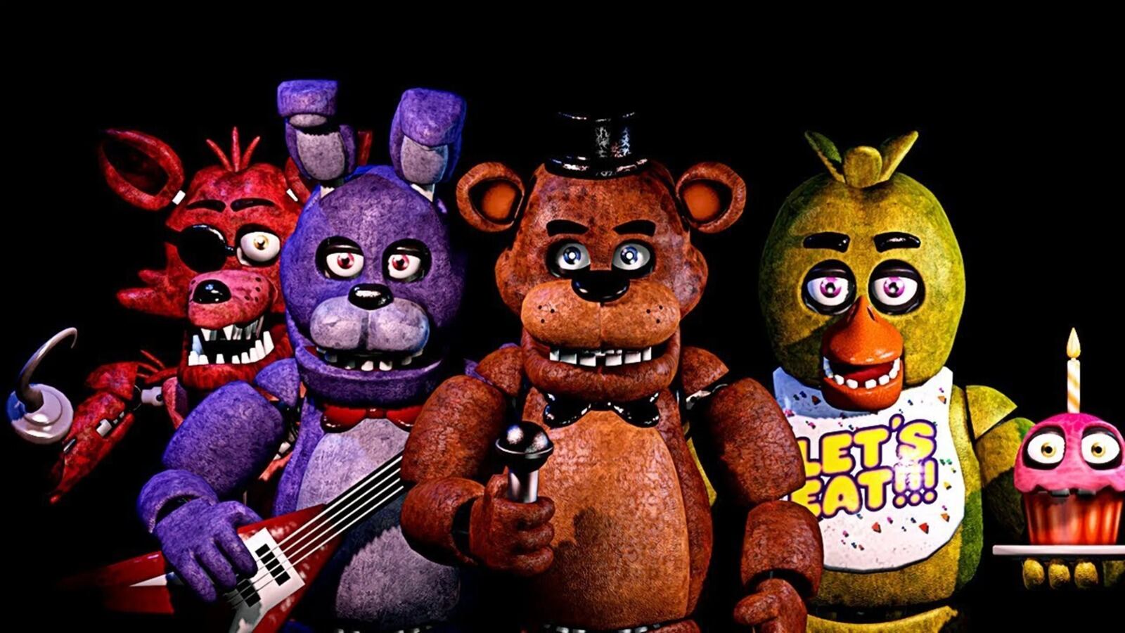 Los animatrónicos de Five Nights at Freddy’s