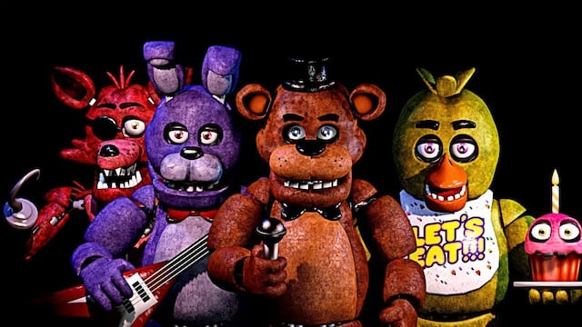 Los animatrónicos de Five Nights at Freddy’s