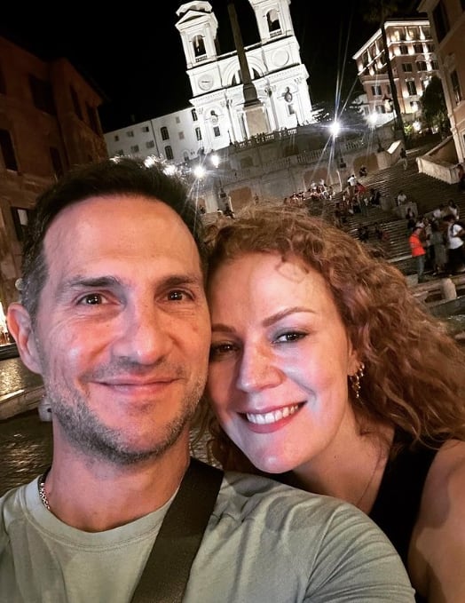 La última fotografía de Daniela Magú y Alex de Magneto