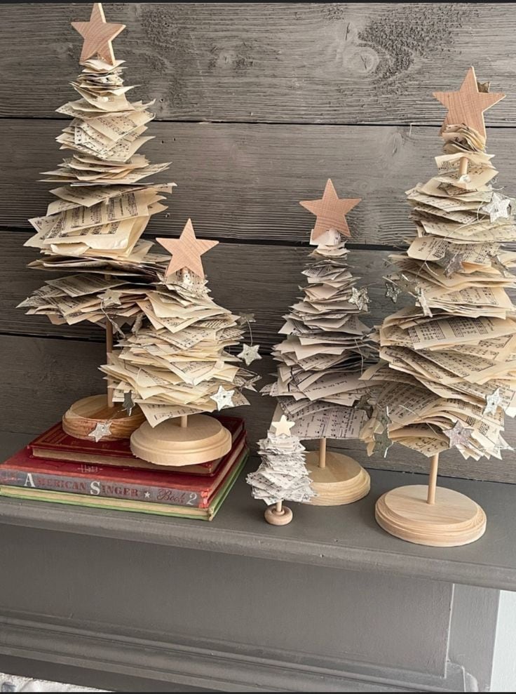 Árbol de Navidad con libros: 7 ideas de Pinterest para darle una segunda vida a esa novela