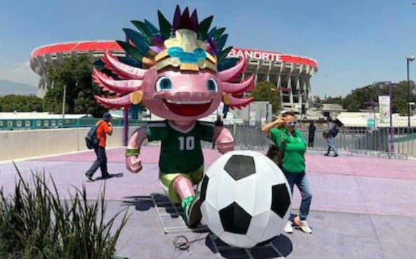 Adiós al ajolote del Estadio Banorte por orden de la FIFA