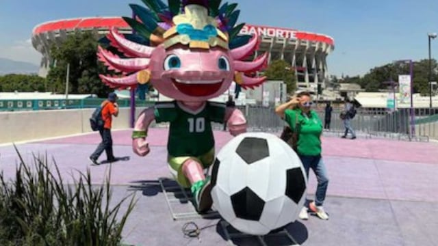 Adiós al ajolote del Estadio Banorte por orden de la FIFA