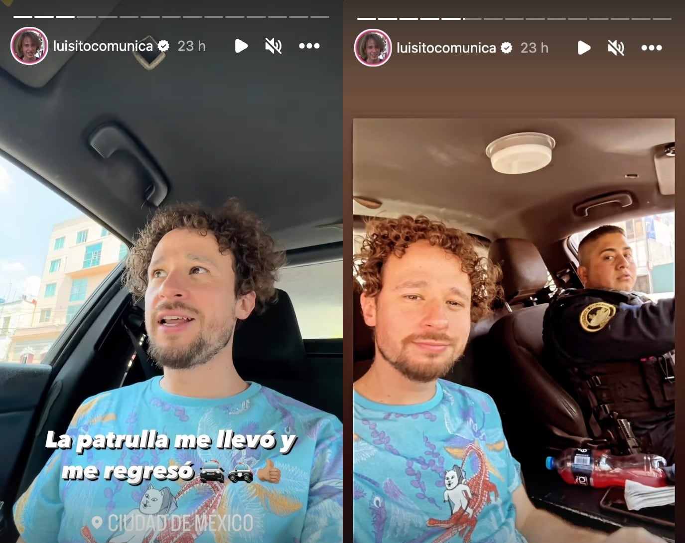 Luisito Comunica denuncia al vendedor de paletas que lo golpeó