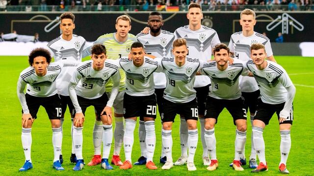 Alemania previo a juego amistoso.