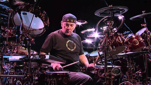 Niel Peart, baterista de Rush.