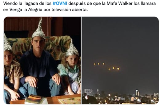 Memes de avistamientos OVNIS en Tijuana