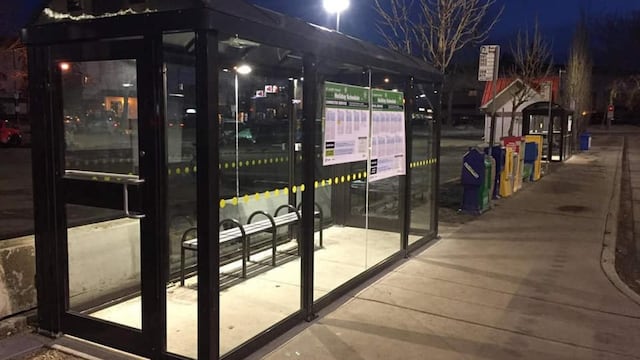 Parada de camión aire acondicionado Sinaloa