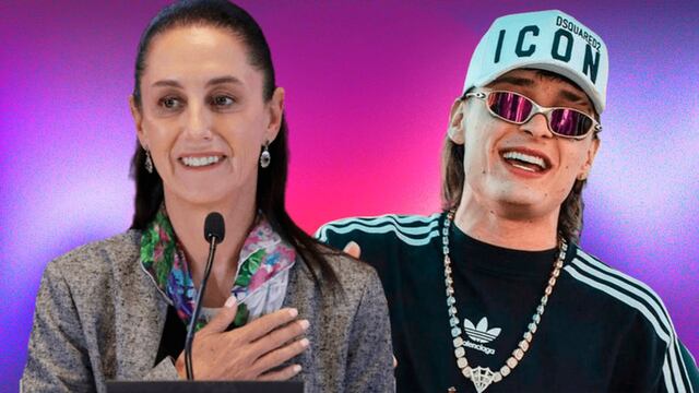 Claudia Sheinbaum se deslinda de nueva versión de 'Ella baila sola' de Peso Pluma