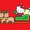 9 dibujos de Hello Kitty con disfraz navideño para imprimir y colorear en Navidad 2024