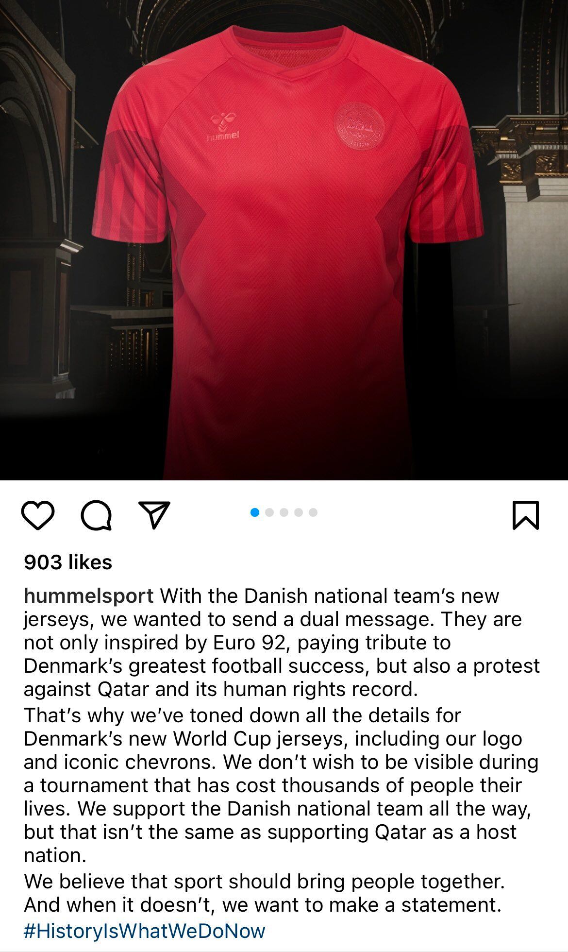 Camiseta de Dinamarca