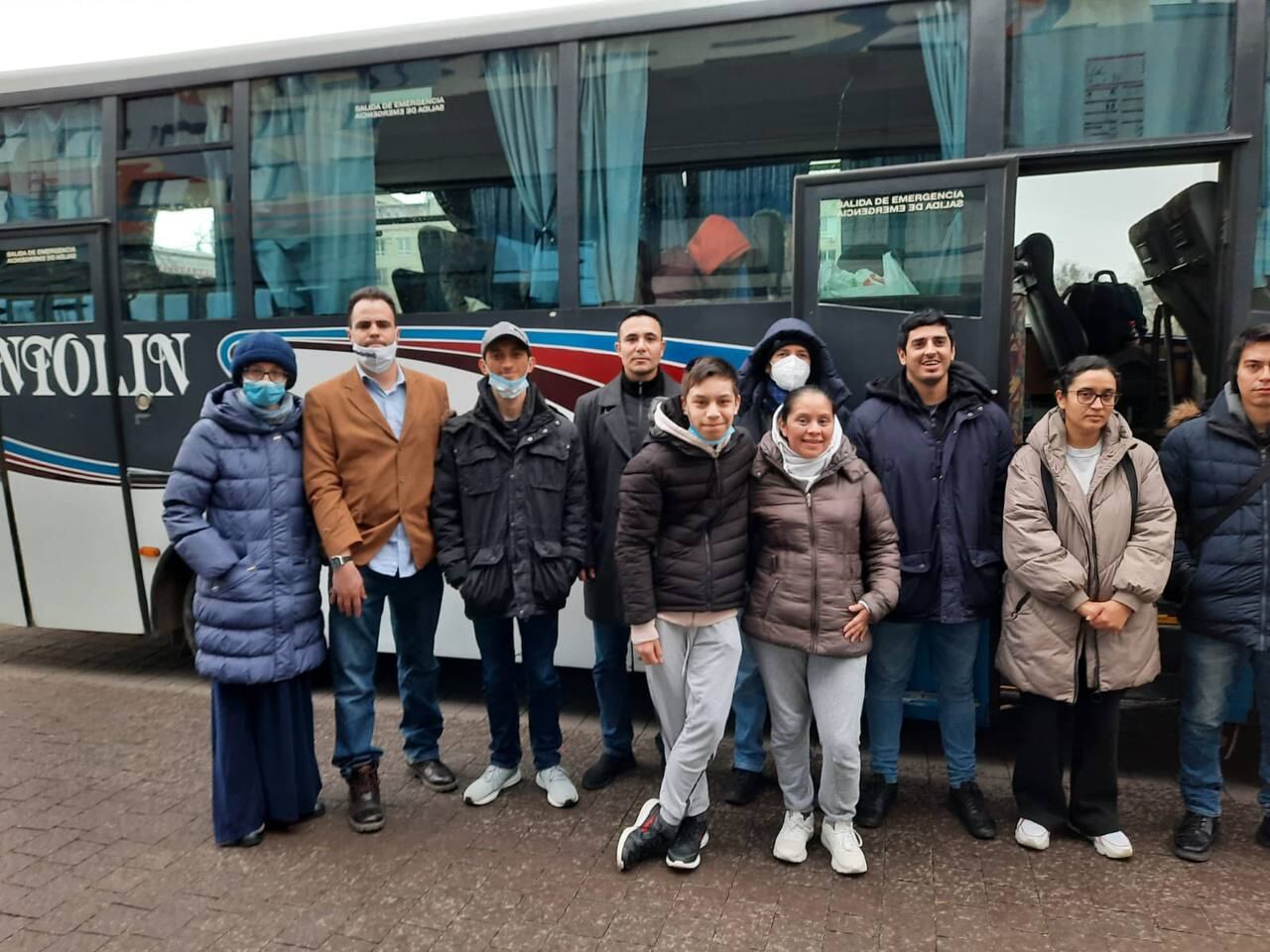 Mexicanos evacuados de Ucrania