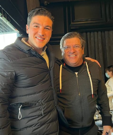 Samuel García y Miguel Herrera (Foto: Instagram)