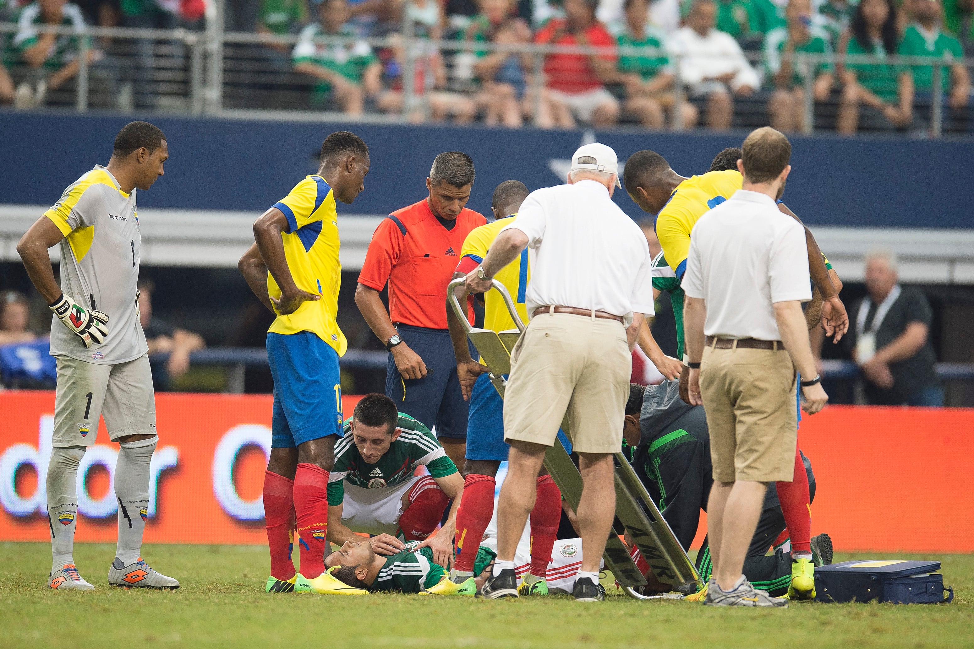 Luis Montes y la lesión que lo dejó fuera de Brasil 2014.