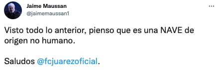 Jaime Maussan confirma de OVNI en partido Juárez vs Tijuana