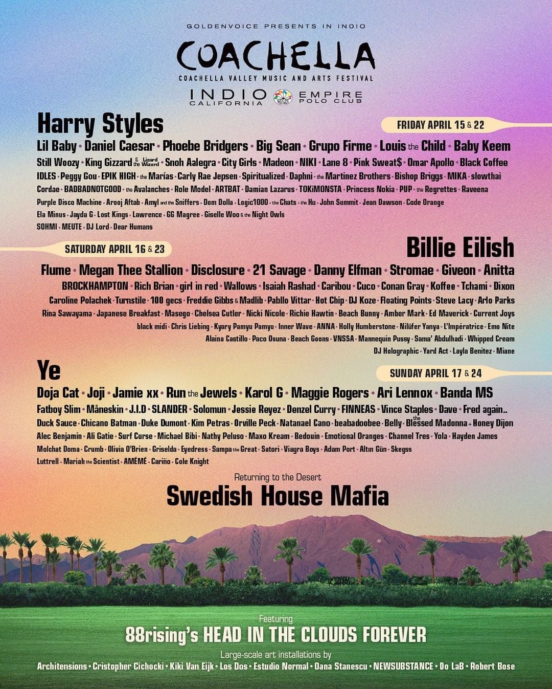 Cartel de Coachella