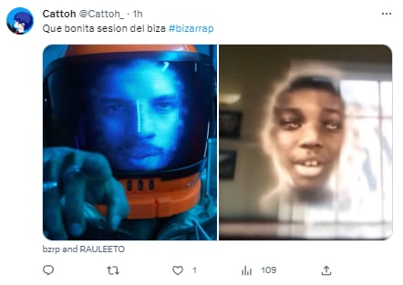 Memes de la sesión de BZRP y Rauw Alejandro