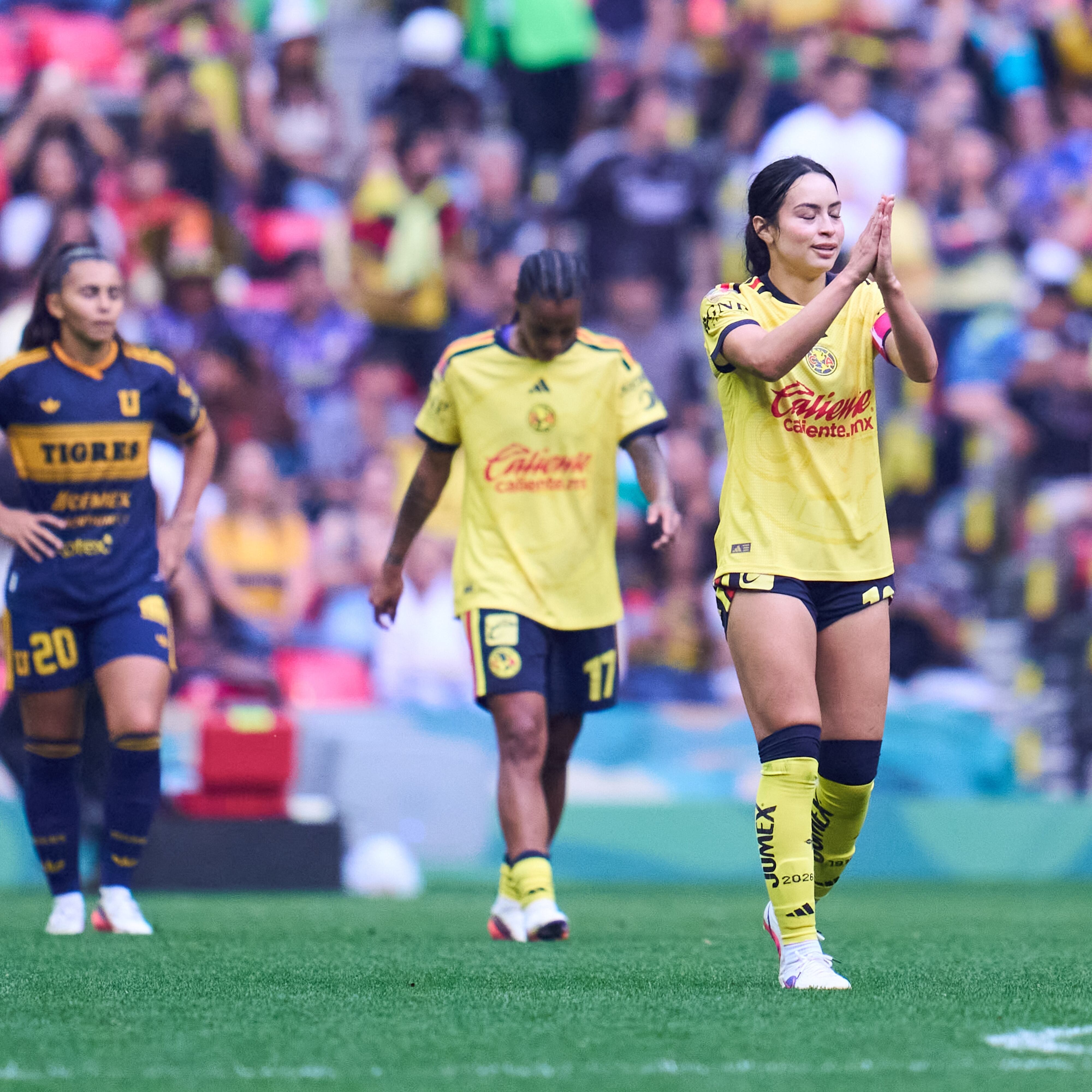 América golea 5-2 a Tigres y se consolida como el mejor equipo de la Liga Femenil BBVA