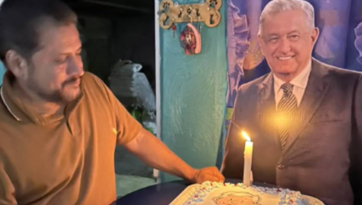 Cumpleaños con temática de AMLO
